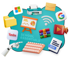 Цифровая база для школьника - КИБЕРшкола программирования для детей, компьютерные курсы для школьников, начинающих и подростков - KIBERone г. Коньково