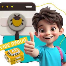 Тестирование & Vibe Debug. Охотники за багами - КИБЕРшкола программирования для детей, компьютерные курсы для школьников, начинающих и подростков - KIBERone г. Коньково
