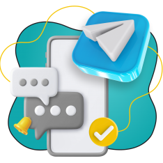 Создание Mini App для Telegram - КИБЕРшкола программирования для детей, компьютерные курсы для школьников, начинающих и подростков - KIBERone г. Коньково