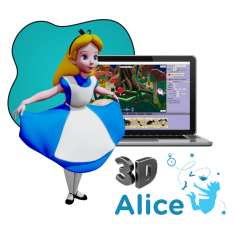 Alice 3d - КИБЕРшкола программирования для детей, компьютерные курсы для школьников, начинающих и подростков - KIBERone г. Коньково