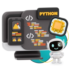 Мой первый сайт с мозгами: Python + AI - КИБЕРшкола программирования для детей, компьютерные курсы для школьников, начинающих и подростков - KIBERone г. Коньково