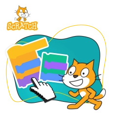Scratch. Продвинутый уровень – создаём игры, как маленькие разработчики! - КИБЕРшкола программирования для детей, компьютерные курсы для школьников, начинающих и подростков - KIBERone г. Коньково
