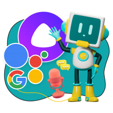 Голосовой помощник Алиса - КИБЕРшкола программирования для детей, компьютерные курсы для школьников, начинающих и подростков - KIBERone г. Коньково