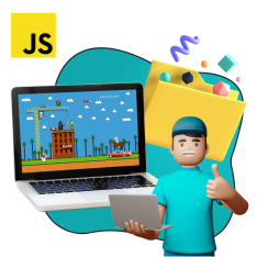 Программирование на JavaScript. Учимся создавать игры! - КИБЕРшкола программирования для детей, компьютерные курсы для школьников, начинающих и подростков - KIBERone г. Коньково