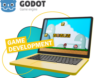 Godot.  Основа создания легендарных игр - КИБЕРшкола программирования для детей, компьютерные курсы для школьников, начинающих и подростков - KIBERone г. Коньково