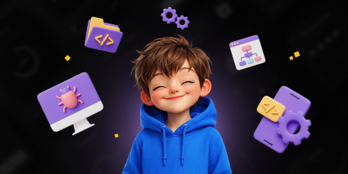 Идеальный сайт с нуля: код, дизайн и AI-помощник - КИБЕРшкола программирования для детей, компьютерные курсы для школьников, начинающих и подростков - KIBERone г. Коньково